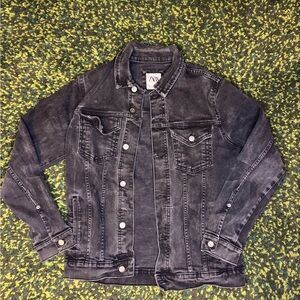ZARA Black Denim Jean Jacket